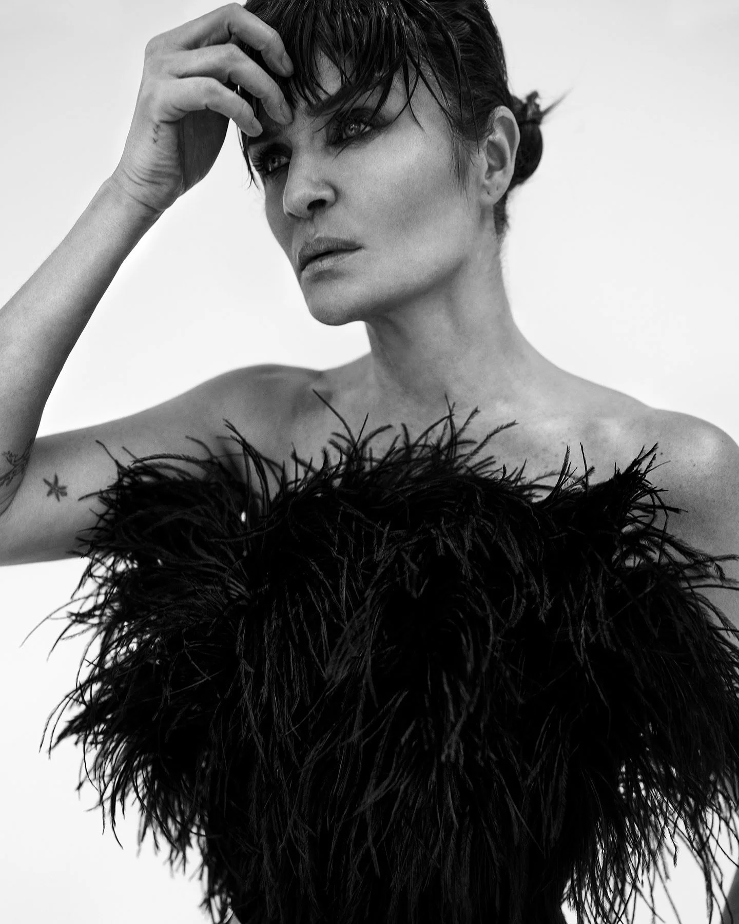 GQ　helena christensen GQ helena christensen Helena Christensen By Chad Pitman For